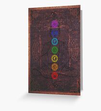 Tarjeta de felicitación Los Siete Chakras