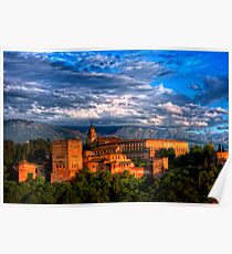 Alhambra HDR Poster