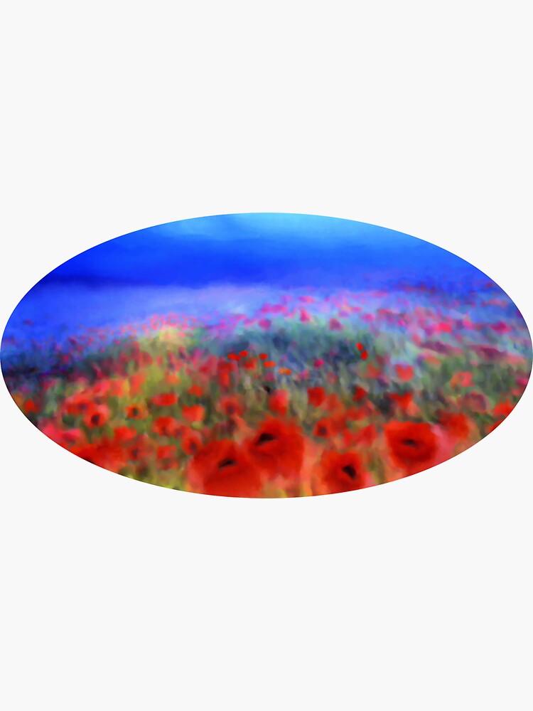 Poppies in the mist by valzart