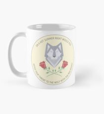Wolf und Rosen Tasse