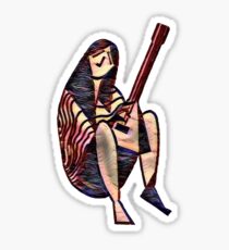 Folk Singer 2 Sticker