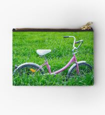 "Little Pink Bicycle.... Studio Pouch