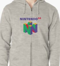 Nintendo 64 Zipped Hoodie