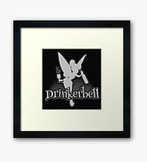 Drinking Drinkerbell Parody Framed Print
