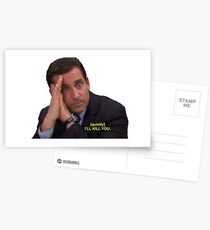 I'll Kill You Postcards
