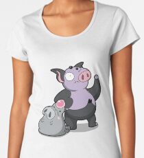 Bouncy Pigs! Women's Premium T-Shirt