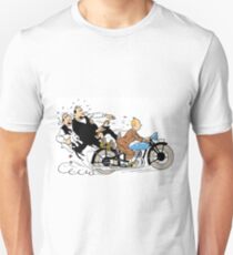 Tintin + Moto Dupond/Dupont Unisex T-Shirt
