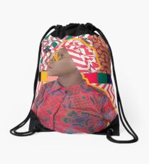 Color Splash Remix Drawstring Bag