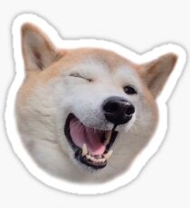 Pegatina Pegatinas Doggo: Guiño Shibe