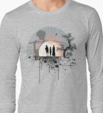 Samurai Splatter Long Sleeve T-Shirt