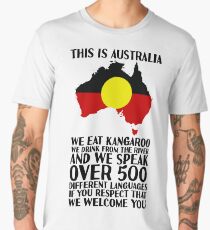 This Is Australia | We Welcome You Men's Premium T-Shirt