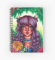 Forest Goddess Spiral Notebook