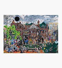 House of the Black Hole Sun Photographic Print