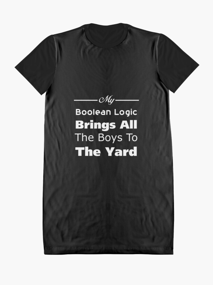 boolean t shirt