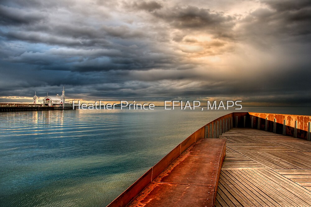 "Corio Bay, Geelong" by Heather Prince Redbubble
