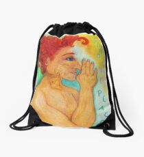 Find Inner Peace Drawstring Bag
