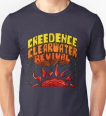 CCR-Schriftzug Slim Fit T-Shirt