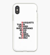 FC Barcelona Team Collection iPhone Case