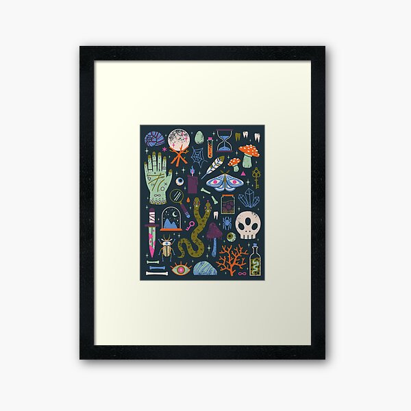 Curiosities Framed Art Print