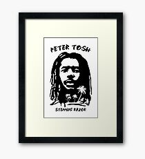 The Stepping Razor Framed Print
