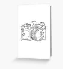 CANON AE-1 Greeting Card