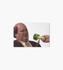 Kevin's Broccoli - Eat healthy! Art Board