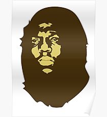 Póster Notorious BIG x Bape