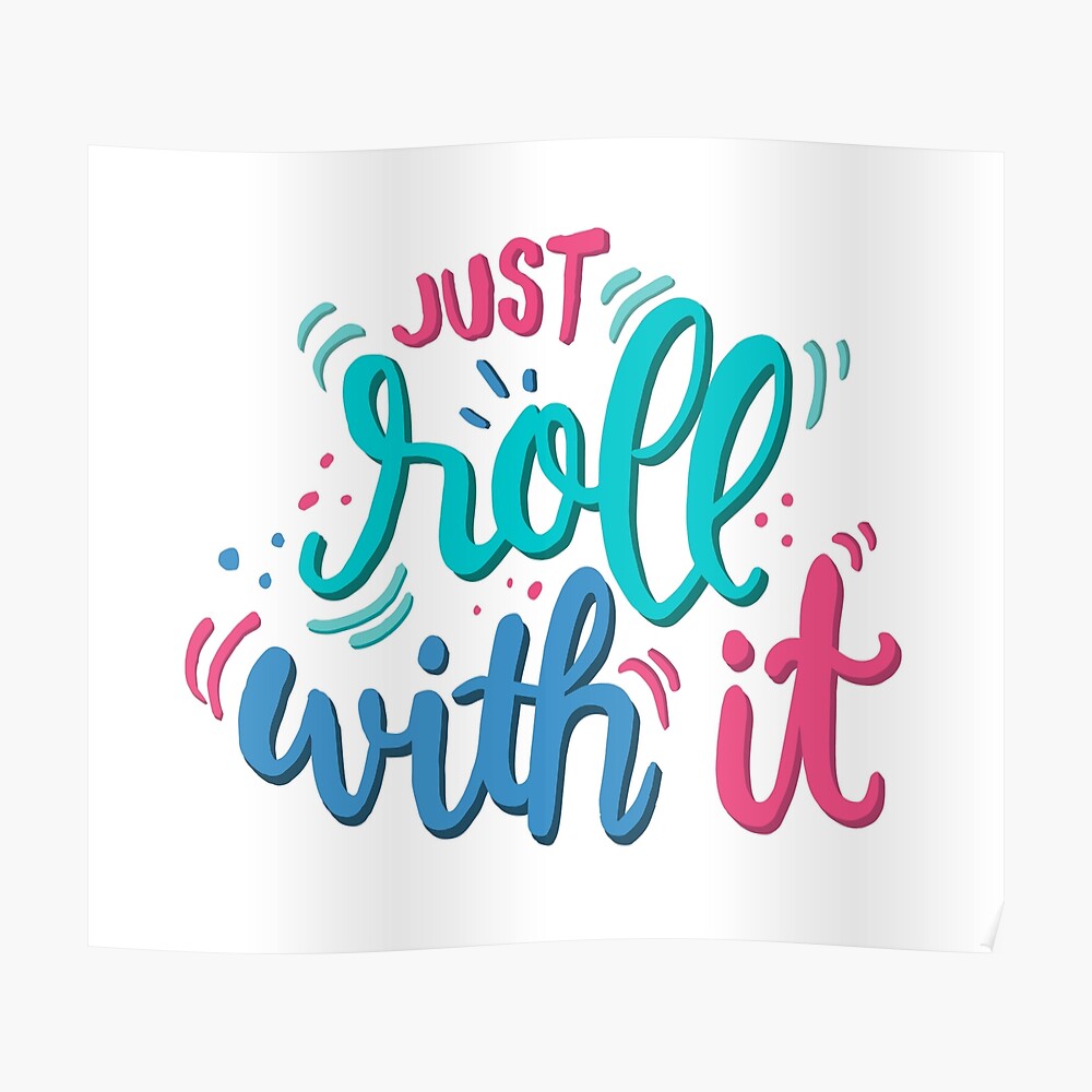just roll with it book