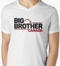 Big Brother Canada Logo Men's V-Neck T-Shirt