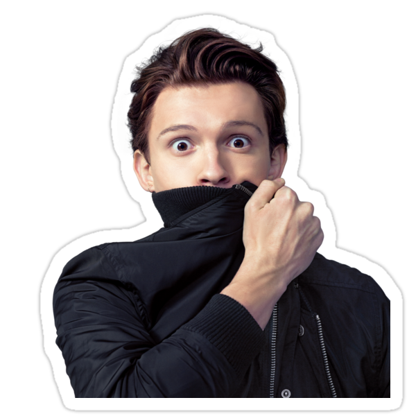 "Tom Holland" Stickers by Breit | Redbubble