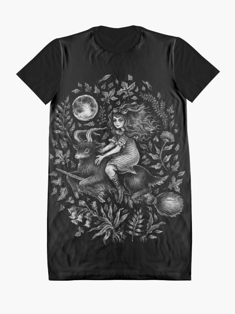 Alternate view of VVITCH - color variant 2 Graphic T-Shirt Dress