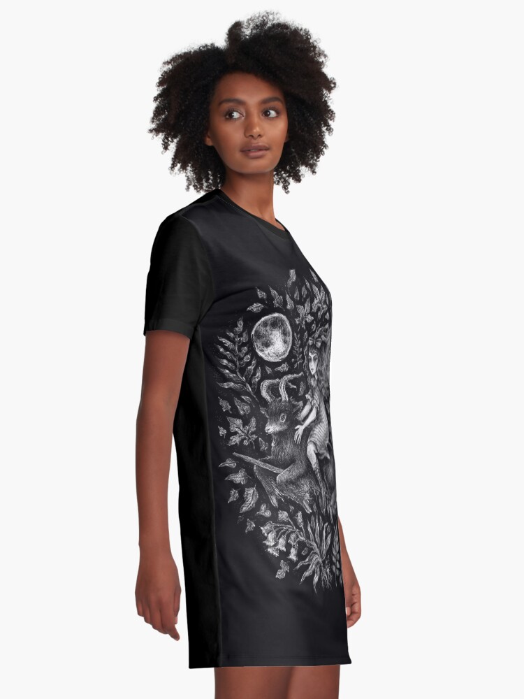 Alternate view of VVITCH - color variant 2 Graphic T-Shirt Dress