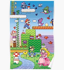 Nintendo - Mario 2 Poster