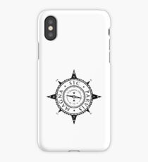 Uncharted Adventure (black) iPhone Case/Skin