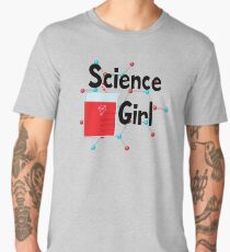 Science Girl Men's Premium T-Shirt