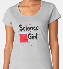 Science Girl Women's Premium T-Shirt
