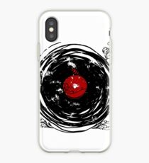 Enchanting Vinyl Records Vintage Twirls iPhone Case