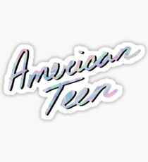 AMERICAN TEEN IRIDESCENT Sticker