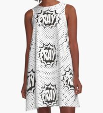 Pray without ceasing A-Line Dress
