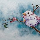 Watercolour Birds by Myka Blacke