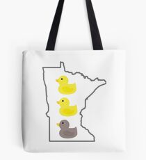 Duck Duck Gray Duck Tote Bag