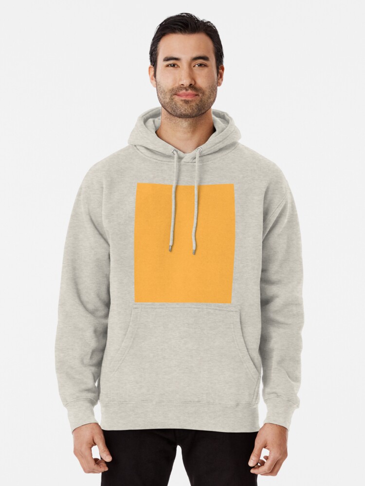 pastel orange hoodie