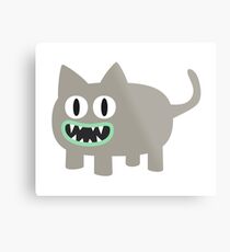 Monster kitten Metal Print