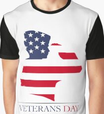 Veterans Day T-Shirt Kid Salute Graphic T-Shirt
