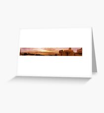 golden Alcatraz Greeting Card