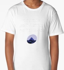 Hilarious Mountain pun Long T-Shirt