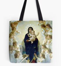 Bolsa de tela La Virgen con los Ángeles