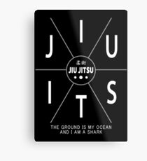 Jiu Jitsu - The Ground Is My Ocean And I Am A Shark Metal Print