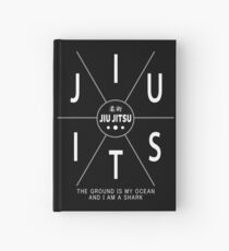 Cuaderno de tapa dura Jiu Jitsu - El suelo es mi océano y yo soy un tiburón