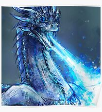 Ice dragon Poster